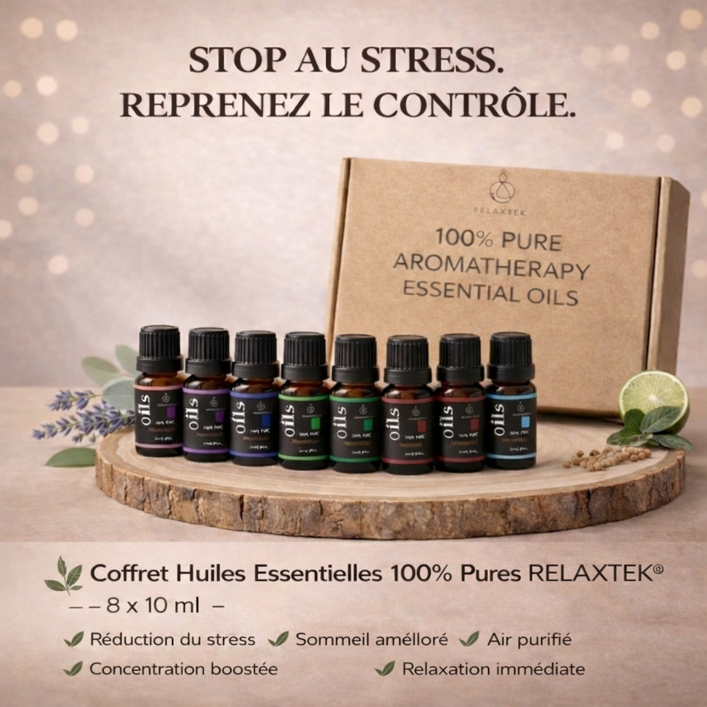 Coffret Huiles Essentielles RELAXTEK®