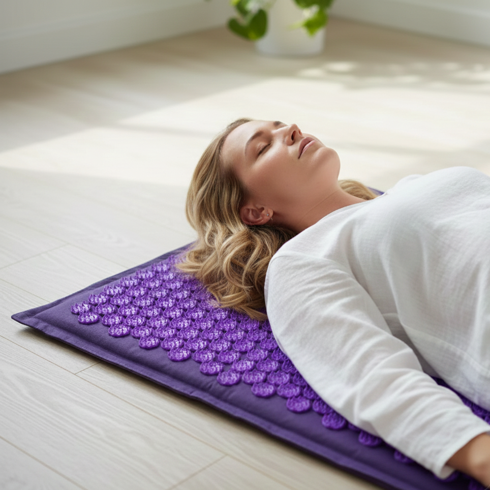 Tapis d’Acupression en Lin & Coco RELAXTEK®